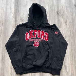 - Vintage Oxford University Sweatshirt Men's Medium M Hoodie Embroidered B…